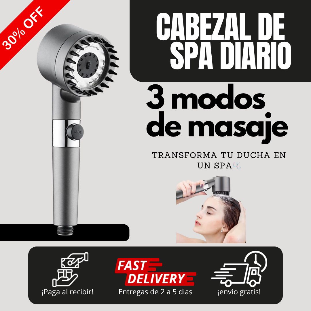 cabezal de spa diario 🚿